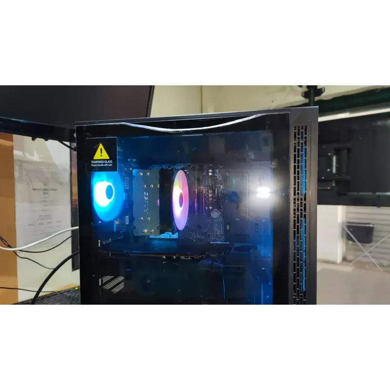 מחשב גיימינג מקצועי - AMD Ryzen 5 5600 + RTX 4060 8GB VRAM + 32GB RAM - G-PRO-243