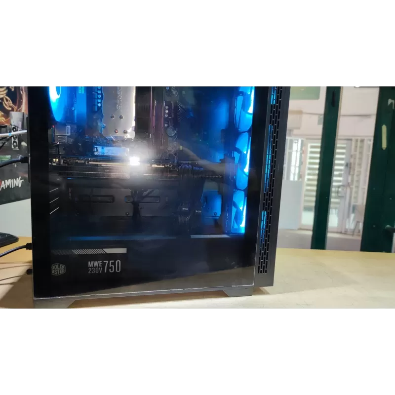 מחשב גיימינג מקצועי - AMD Ryzen 5 5600 + RTX 4060 8GB VRAM + 32GB RAM - G-PRO-243