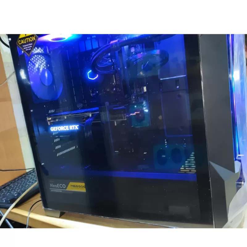מחשב גיימינג מקצועי - AMD Ryzen 7 7800X3D + RTX 4070 SUPER 12GB VRAM + 32GB RAM - G-PRO-249