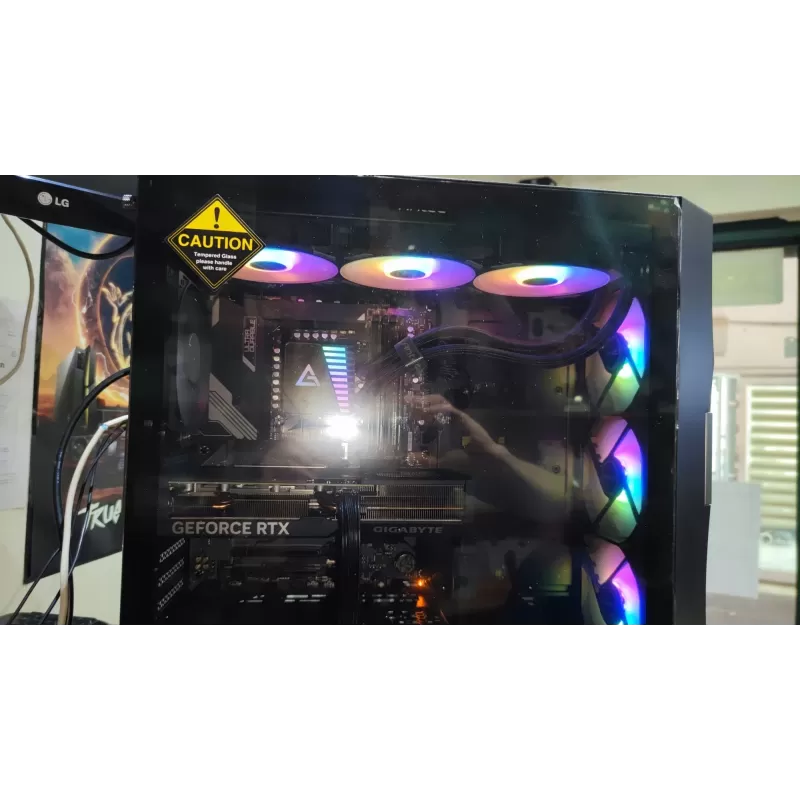 מחשב גיימינג מקצועי - Intel Core i7 14700K + RTX 4070 SUPER 12GB VRAM + 32GB RAM - G-PRO-38
