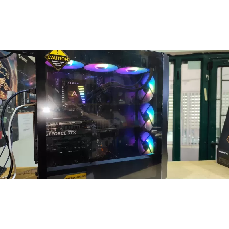 מחשב גיימינג מקצועי - Intel Core i7 14700K + RTX 4070 SUPER 12GB VRAM + 32GB RAM - G-PRO-38