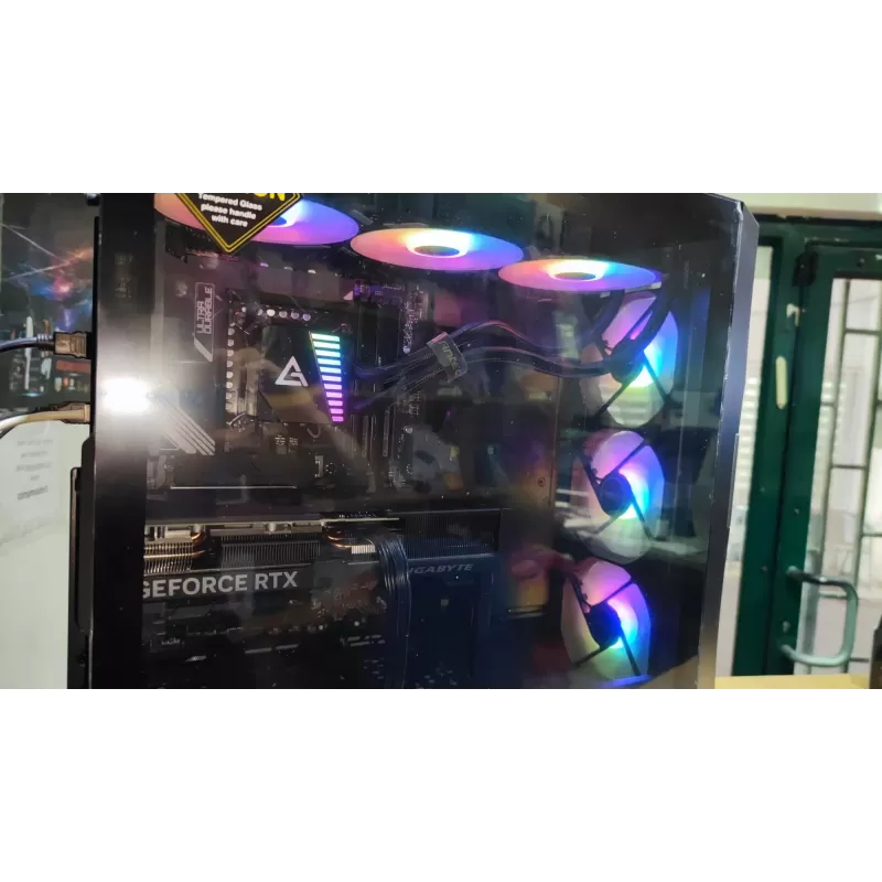 מחשב גיימינג מקצועי - Intel Core i7 14700K + RTX 4070 SUPER 12GB VRAM + 32GB RAM - G-PRO-38
