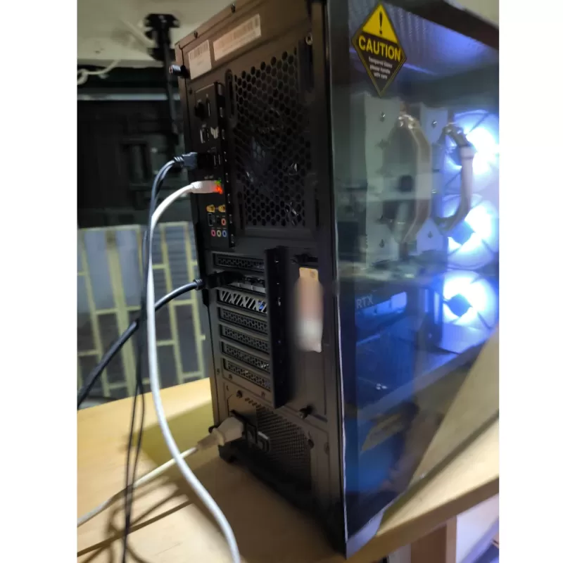 מחשב גיימינג מקצועי - AMD Ryzen 5 7600X + RTX 4070 12GB VRAM + 32GB RAM - G-PRO-388