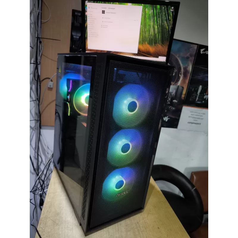 מחשב גיימינג מקצועי - AMD Ryzen 5 7600X + RTX 4070 12GB VRAM + 32GB RAM - G-PRO-388