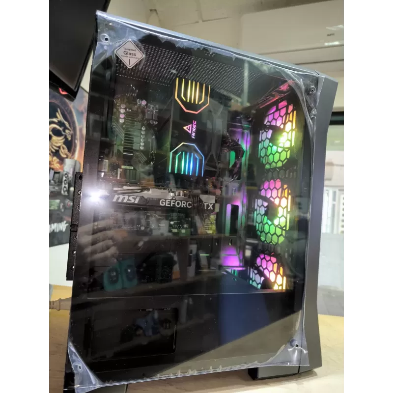 מחשב גיימינג מקצועי - Intel Core i5 12400F + RTX 4060 8GB VRAM + 16GB RAM - G-PRO-398