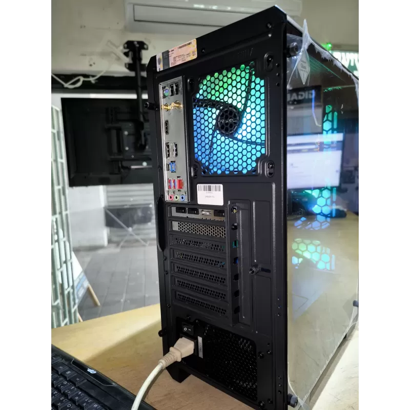 מחשב גיימינג מקצועי - Intel Core i5 12400F + RTX 4060 8GB VRAM + 16GB RAM - G-PRO-398
