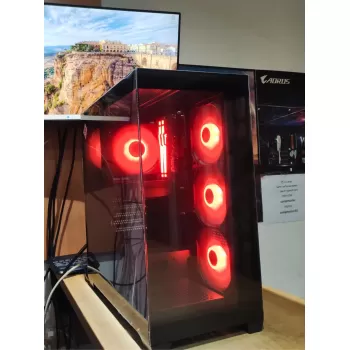 מחשב גיימינג מקצועי - AMD Ryzen 5 7600 + RTX 5060 Ti 16GB VRAM + 32GB RAM - G-PRO-665