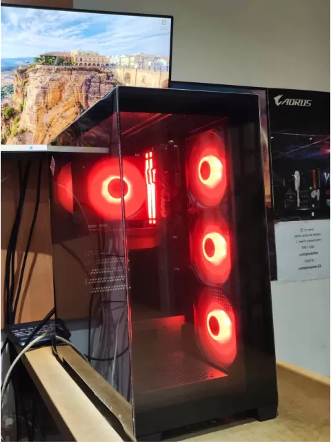 מחשב גיימינג מקצועי - AMD Ryzen 5 7600 + RTX 5060 Ti 16GB VRAM + 32GB RAM - G-PRO-665