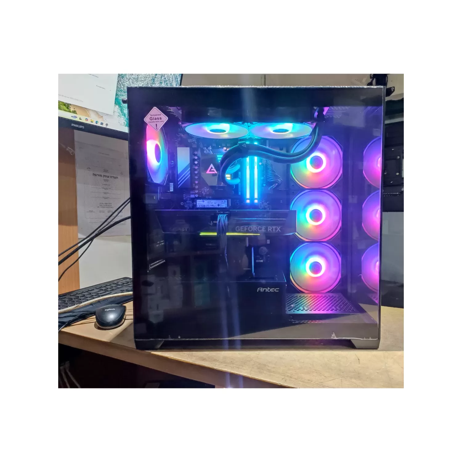 Игровой ПК Pro - AMD Ryzen 7 7700X + RTX 5070 12GB VRAM + 32GB RAM - G-PRO-817