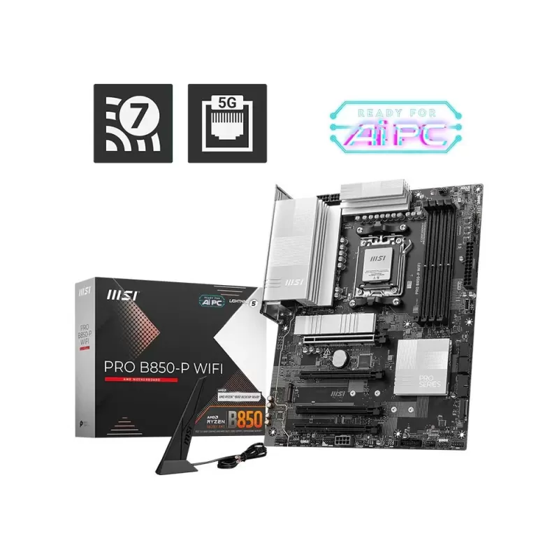 מחשב גיימינג מקצועי - AMD Ryzen 7 7700X + RTX 5070 12GB VRAM + 32GB RAM - G-PRO-698