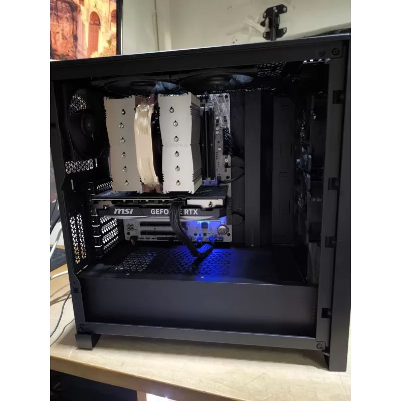 מחשב גיימינג מקצועי - AMD Ryzen 7 9700X + RTX 4070 SUPER 12GB VRAM + 32GB RAM - G-PRO-389