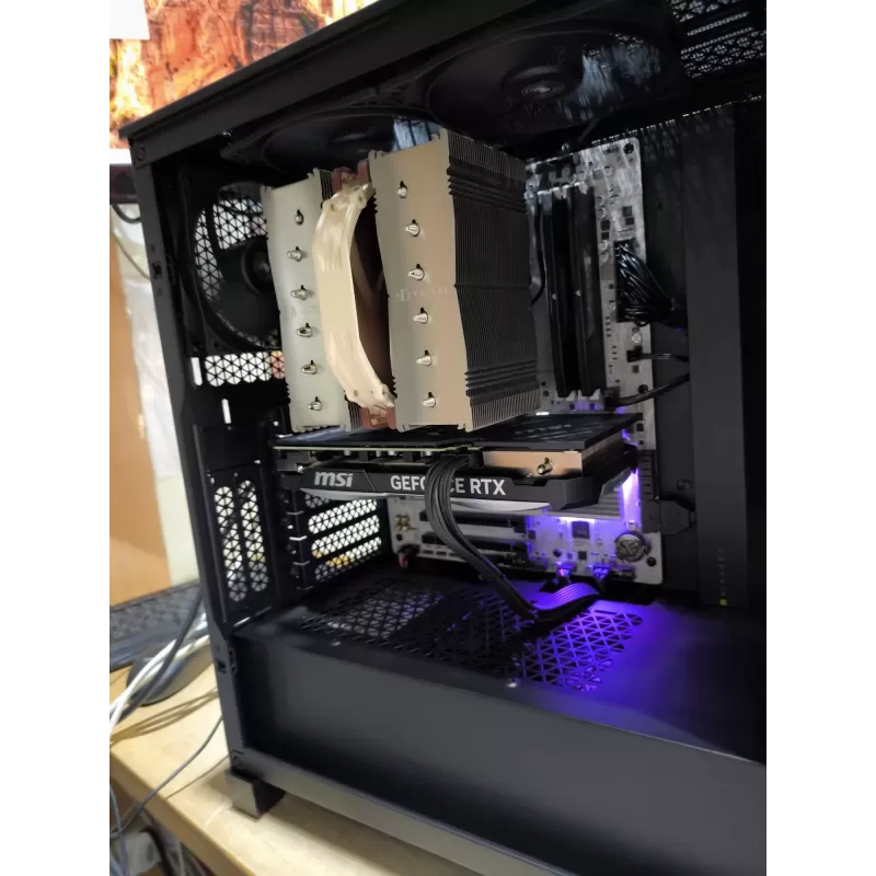 מחשב גיימינג מקצועי - AMD Ryzen 7 9700X + RTX 4070 SUPER 12GB VRAM + 32GB RAM - G-PRO-389
