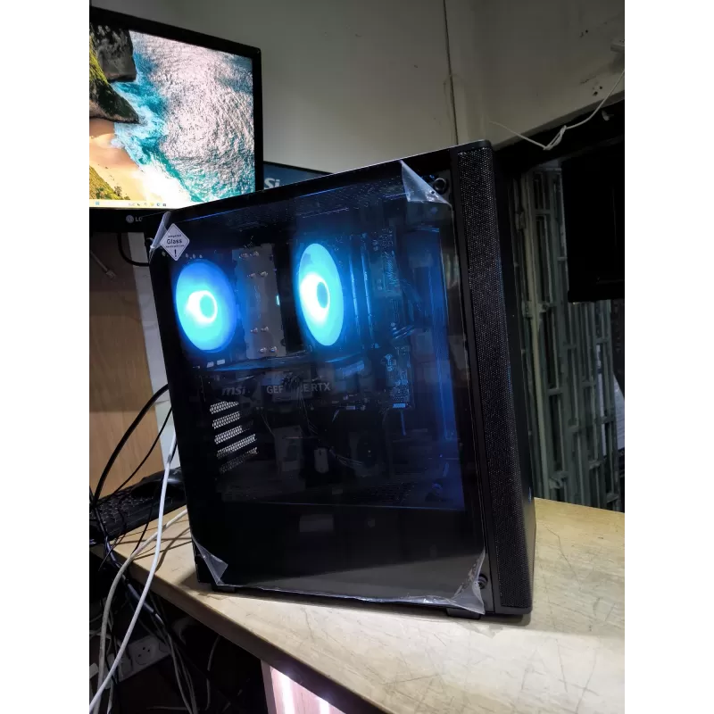 מחשב גיימינג מקצועי - Intel Core i5 12400F + RTX 4060 8GB VRAM + 16GB RAM - G-PRO-399