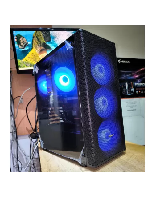 מחשב גיימינג מקצועי - Intel Core i5 12400F + RTX 4060 8GB VRAM + 16GB RAM - G-PRO-399