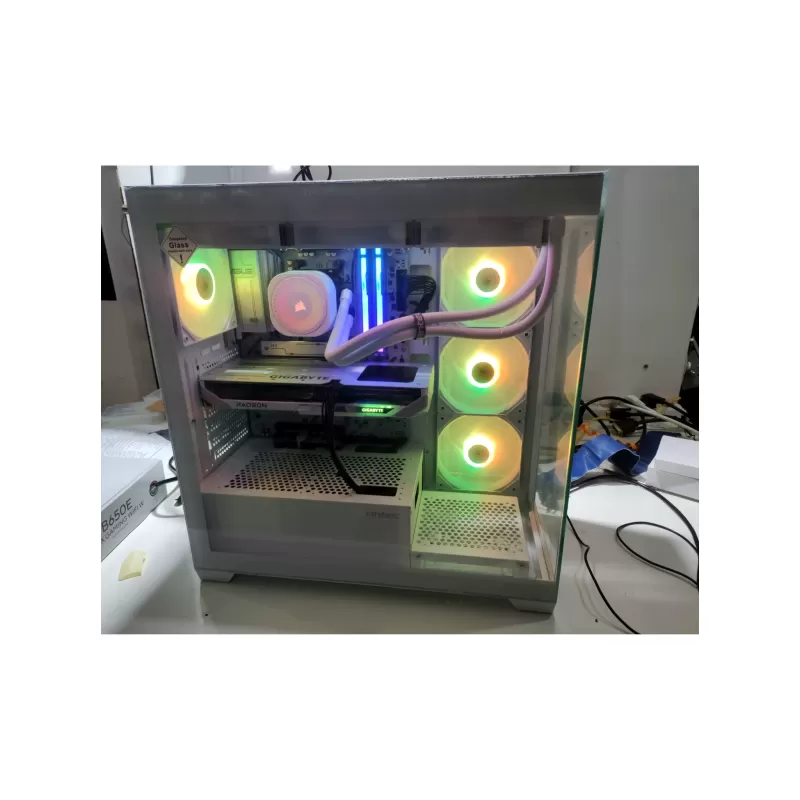 מחשב גיימינג מקצועי - AMD Ryzen 7 9700X + RX 9060 XT 16GB VRAM + 16GB RAM - G-PRO-896 מחשב גיימינג מקצועי - AMD Ryzen 7 9700X + RX 9060 XT 16GB VRAM + 16GB RAM - G-PRO-896
