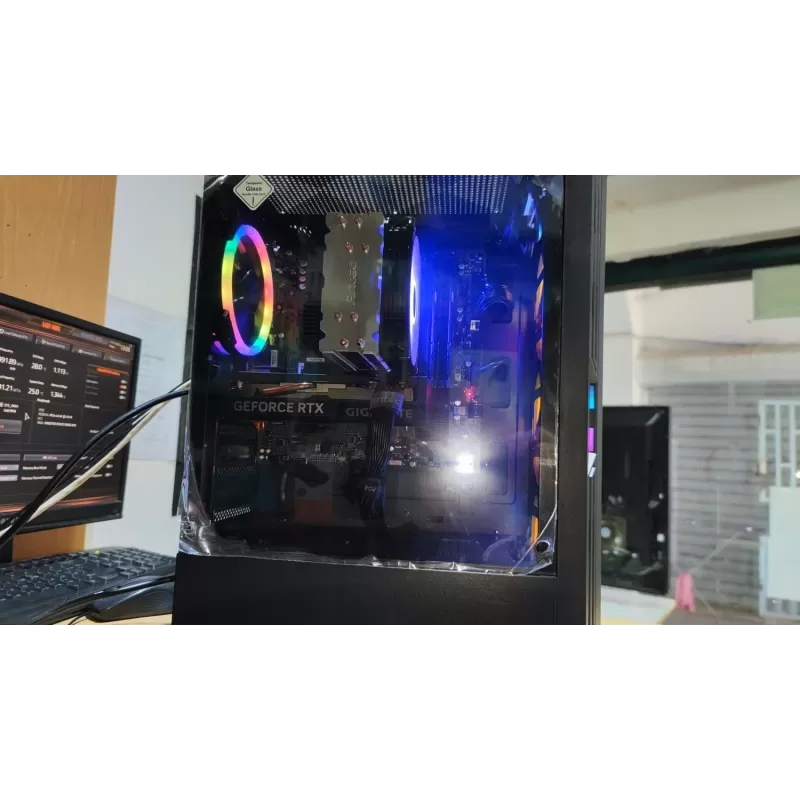 מחשב גיימינג מקצועי - Intel Core i5 12400F + RTX 4060 8GB VRAM + 16GB RAM - G-PRO-182
