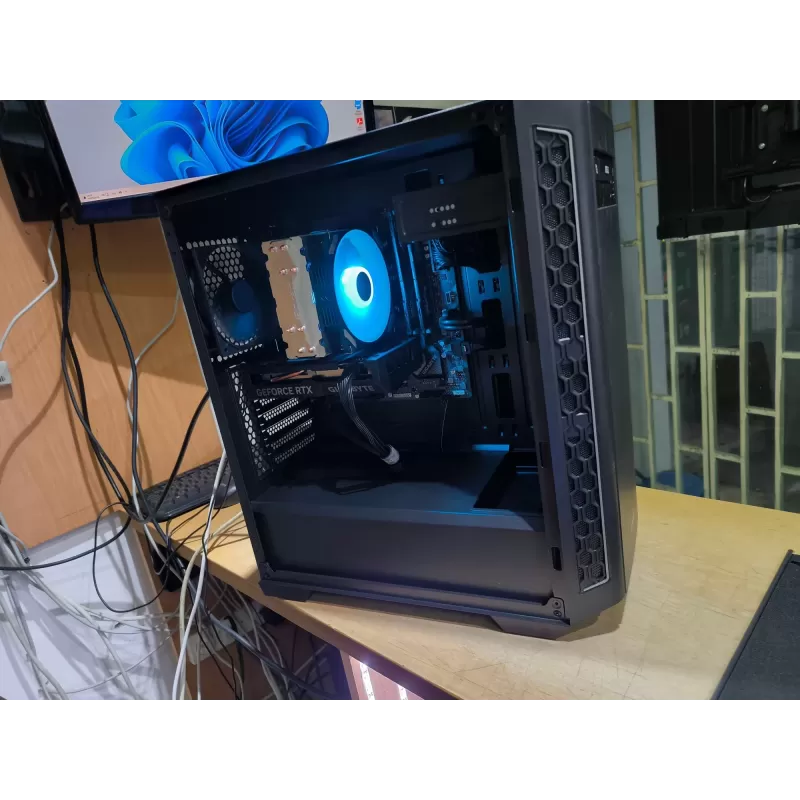 מחשב גיימינג מקצועי - Intel Core i5 12400F + RTX 4060 8GB VRAM + 32GB RAM - G-PRO-265