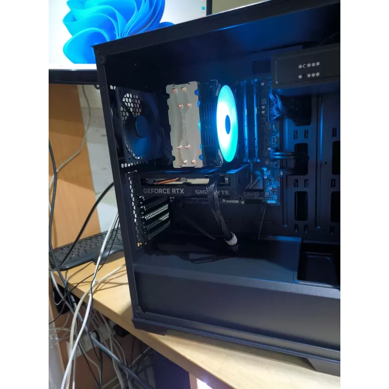 מחשב גיימינג מקצועי - Intel Core i5 12400F + RTX 4060 8GB VRAM + 32GB RAM - G-PRO-265