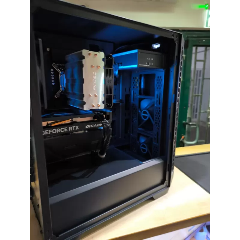 מחשב גיימינג מקצועי - Intel Core i5 12400F + RTX 4060 8GB VRAM + 32GB RAM - G-PRO-265