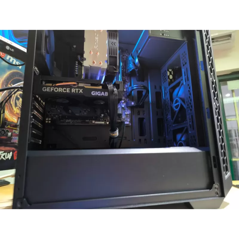 מחשב גיימינג מקצועי - Intel Core i5 12400F + RTX 4060 8GB VRAM + 32GB RAM - G-PRO-265