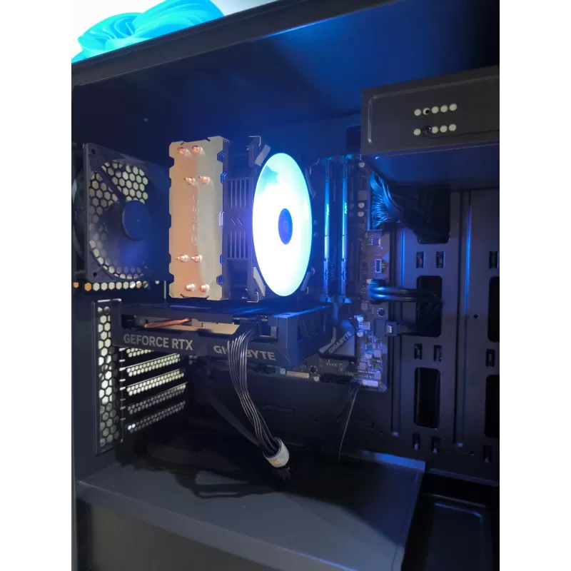 מחשב גיימינג מקצועי - Intel Core i5 12400F + RTX 4060 8GB VRAM + 32GB RAM - G-PRO-265