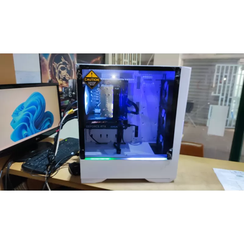 Pro Gaming PC - Intel Core i5 12400F + RTX 4060 8GB VRAM + 32GB RAM - G-PRO-301 Pro Gaming PC - Intel Core i5 12400F + RTX 4060 8GB VRAM + 32GB RAM - G-PRO-301