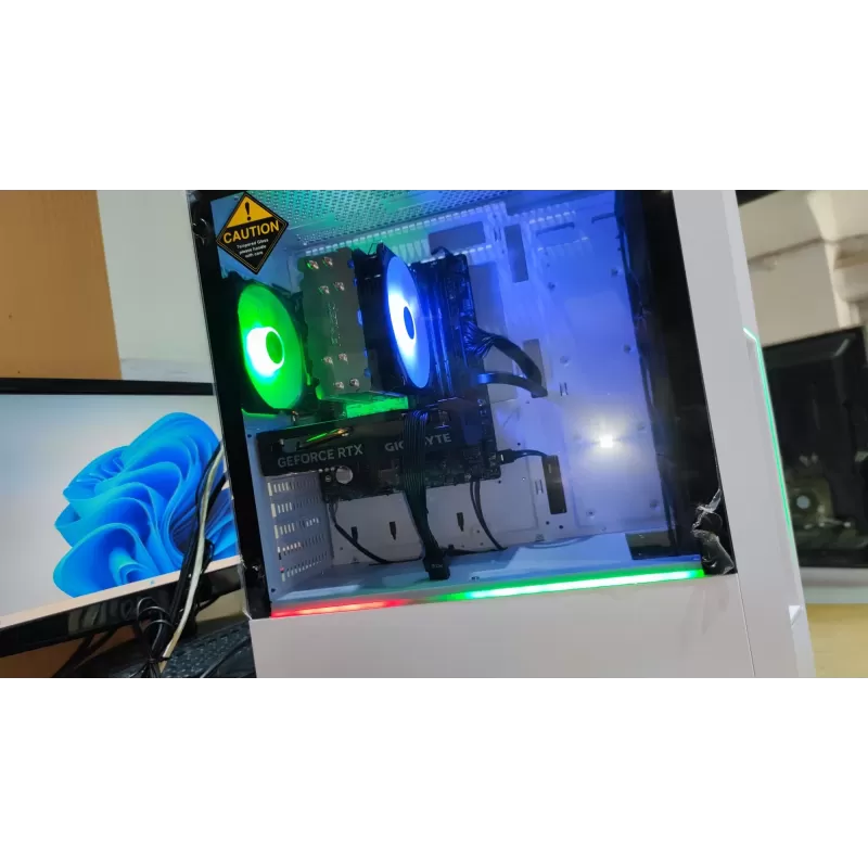 Pro Gaming PC - Intel Core i5 12400F + RTX 4060 8GB VRAM + 32GB RAM - G-PRO-301 Pro Gaming PC - Intel Core i5 12400F + RTX 4060 8GB VRAM + 32GB RAM - G-PRO-301