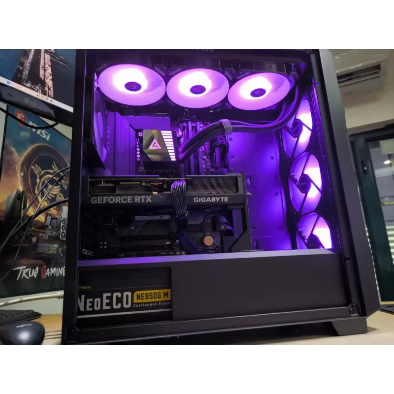מחשב גיימינג מקצועי - Intel Core i7 14700K + RTX 4070 Ti SUPER 16GB VRAM + 32GB RAM - G-PRO-390