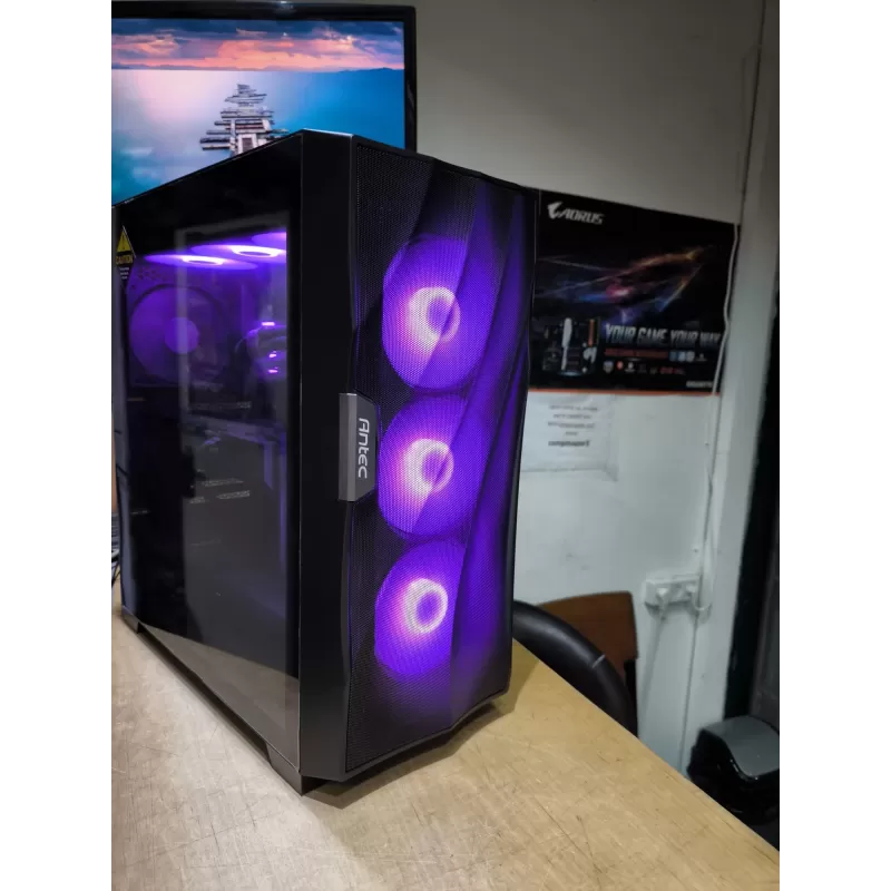 מחשב גיימינג מקצועי - Intel Core i7 14700K + RTX 4070 Ti SUPER 16GB VRAM + 32GB RAM - G-PRO-390
