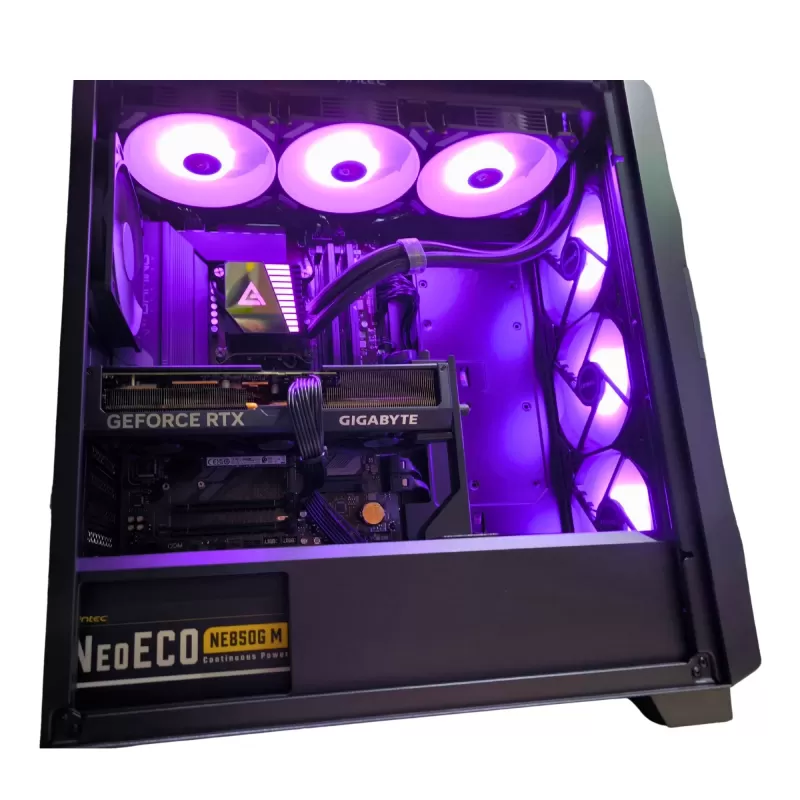 מחשב גיימינג מקצועי - Intel Core i7 14700K + RTX 4070 Ti SUPER 16GB VRAM + 32GB RAM - G-PRO-390