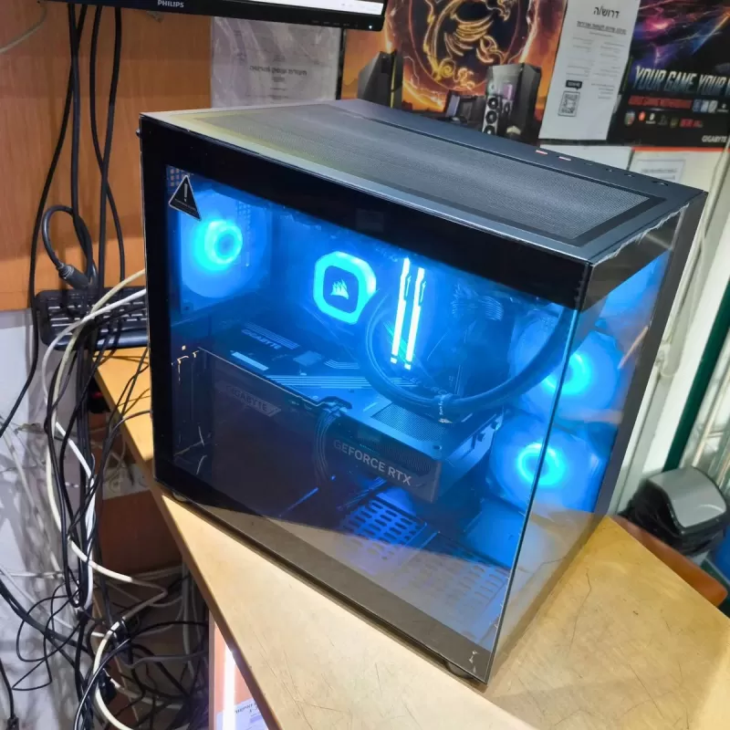 מחשב גיימינג מקצועי - Intel Core i9 14900KF + RTX 5070 Ti 16GB VRAM + 64GB RAM - G-PRO-507 מחשב גיימינג מקצועי - Intel Core i9 14900KF + RTX 5070 Ti 16GB VRAM + 64GB RAM - G-PRO-507