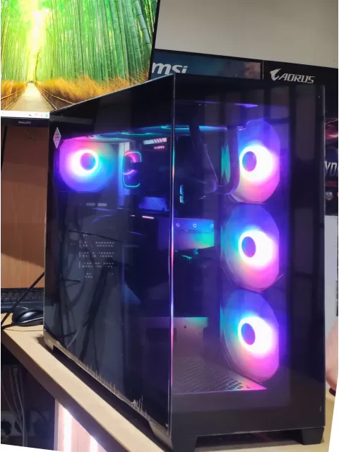 מחשב גיימינג מקצועי - Intel Core i7 14700KF + RTX 5070 12GB VRAM + 32GB RAM - G-PRO-660