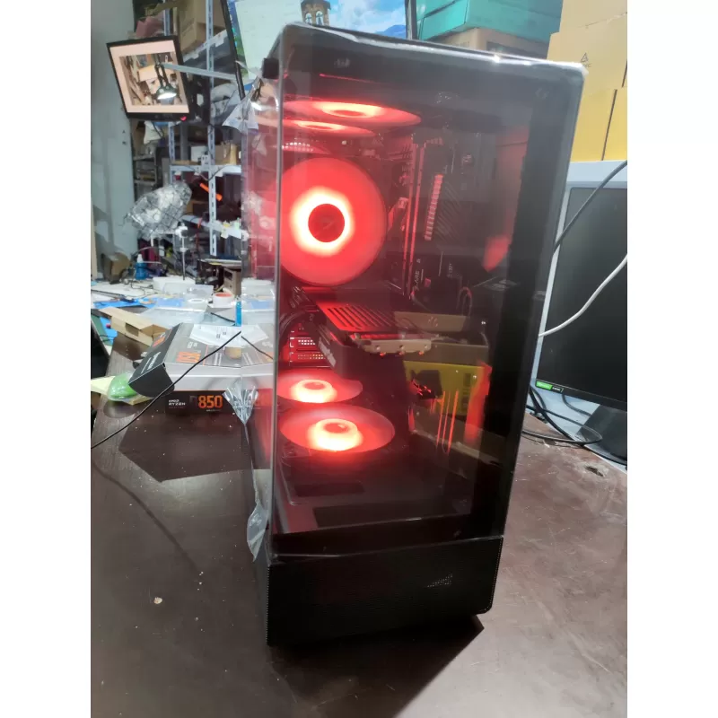 מחשב גיימינג מקצועי - AMD Ryzen 5 9600X + RX 9070 XT 16GB VRAM + 32GB RAM - G-PRO-936
