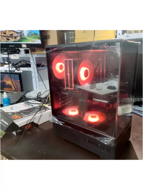מחשב גיימינג מקצועי - AMD Ryzen 5 9600X + RX 9070 XT 16GB VRAM + 32GB RAM - G-PRO-936