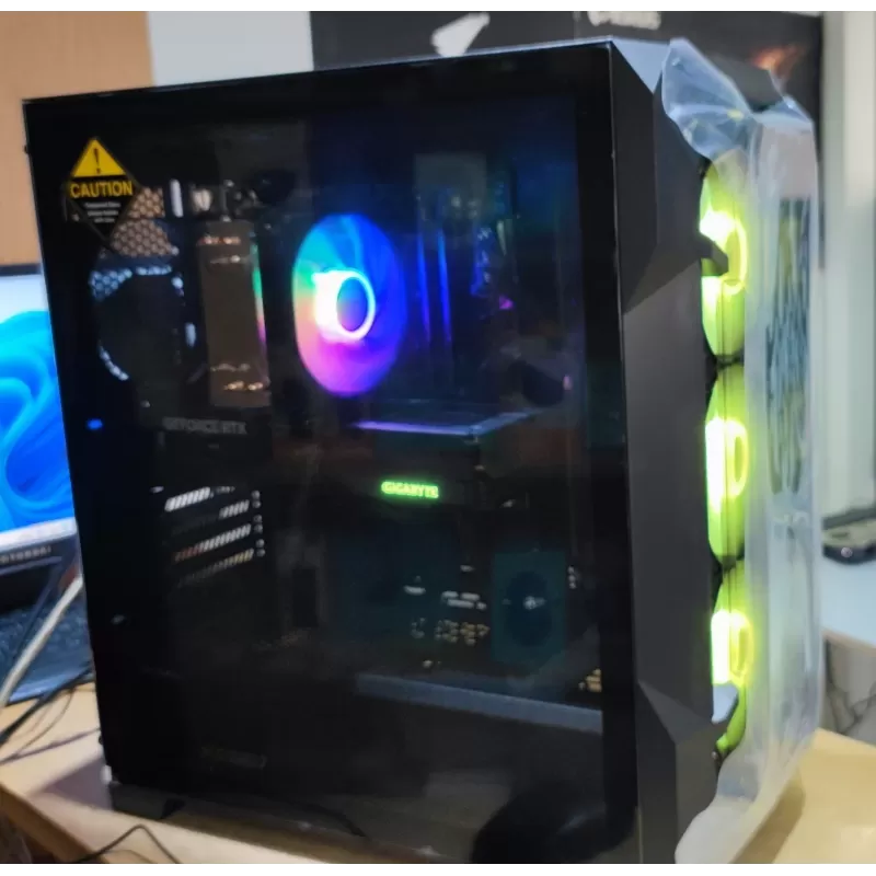 מחשב גיימינג מקצועי - Intel Core i5 12400F + RTX 4060 Ti 8GB VRAM + 32GB RAM - G-PRO-183