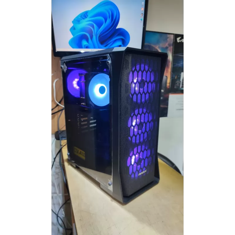 Pro Gaming PC - Intel Core i5 12400F + RTX 4060 8GB VRAM + 16GB RAM - G-PRO-206