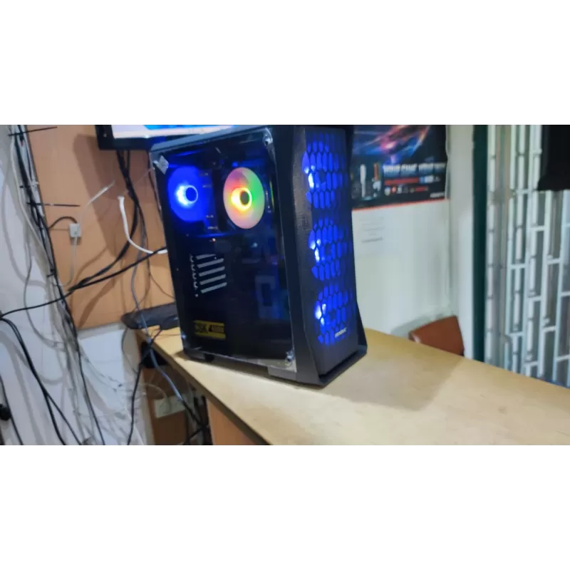 Pro Gaming PC - Intel Core i5 12400F + RTX 4060 8GB VRAM + 16GB RAM - G-PRO-206