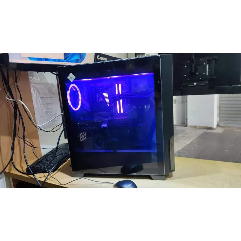 מחשב גיימינג מקצועי - AMD Ryzen 7 7800X3D + RTX 4070 SUPER 12GB VRAM + 32GB RAM - G-PRO-220