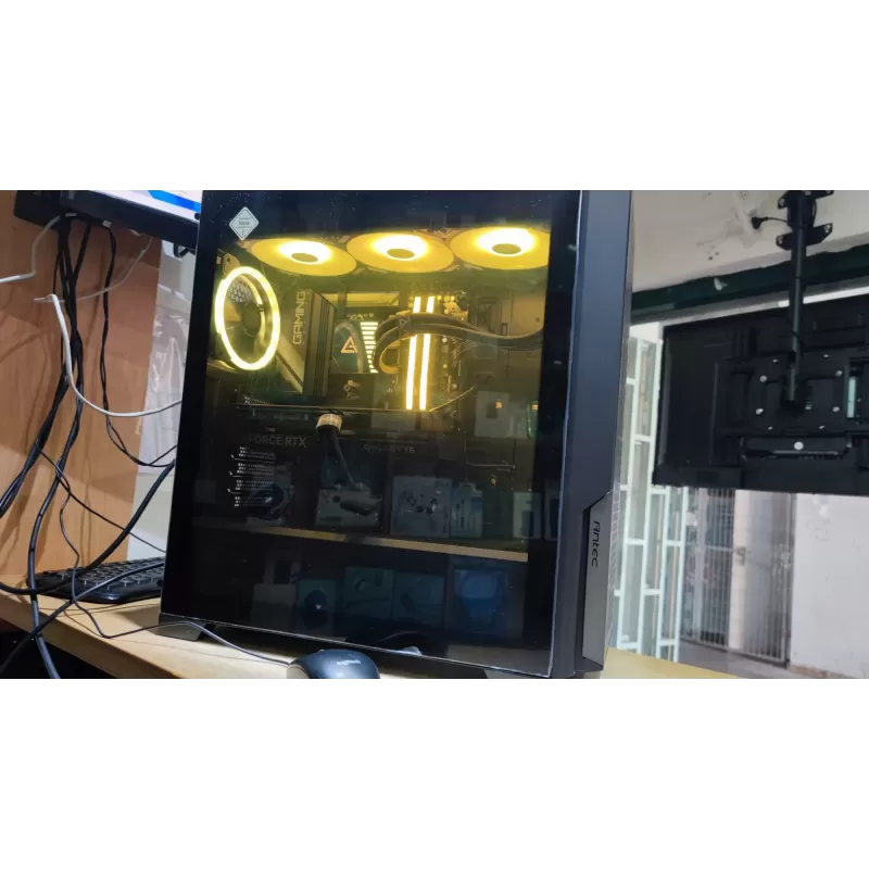 מחשב גיימינג מקצועי - AMD Ryzen 7 7800X3D + RTX 4070 SUPER 12GB VRAM + 32GB RAM - G-PRO-220