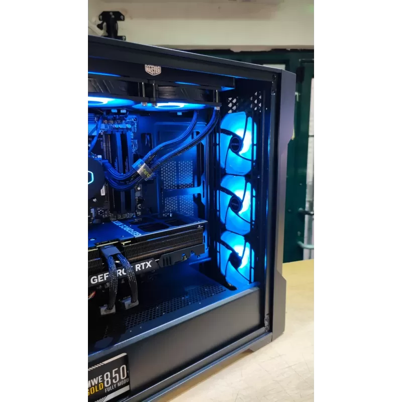 מחשב גיימינג מקצועי - AMD Ryzen 7 7800X3D + RTX 4070 Ti SUPER 16GB VRAM + 32GB RAM - G-PRO-252