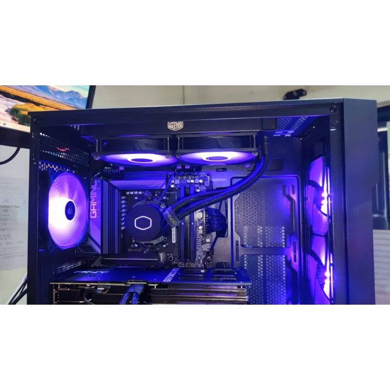 מחשב גיימינג מקצועי - AMD Ryzen 7 7800X3D + RTX 4070 Ti SUPER 16GB VRAM + 32GB RAM - G-PRO-252