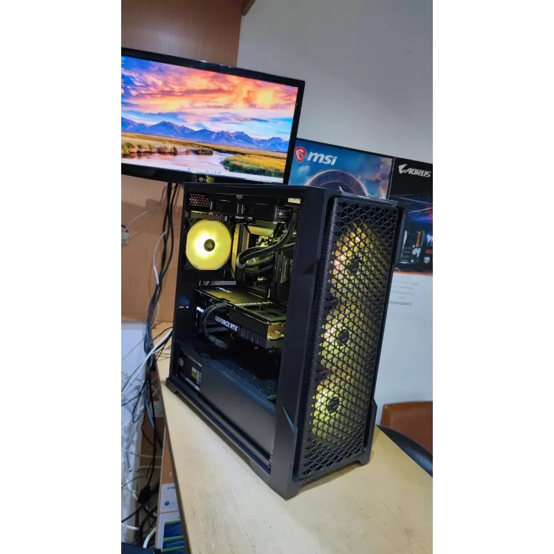 מחשב גיימינג מקצועי - AMD Ryzen 7 7800X3D + RTX 4070 Ti SUPER 16GB VRAM + 32GB RAM - G-PRO-252