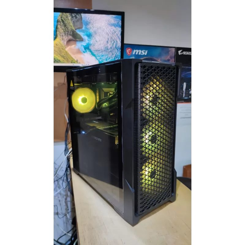 מחשב גיימינג מקצועי - AMD Ryzen 7 7800X3D + RTX 4070 Ti SUPER 16GB VRAM + 32GB RAM - G-PRO-252