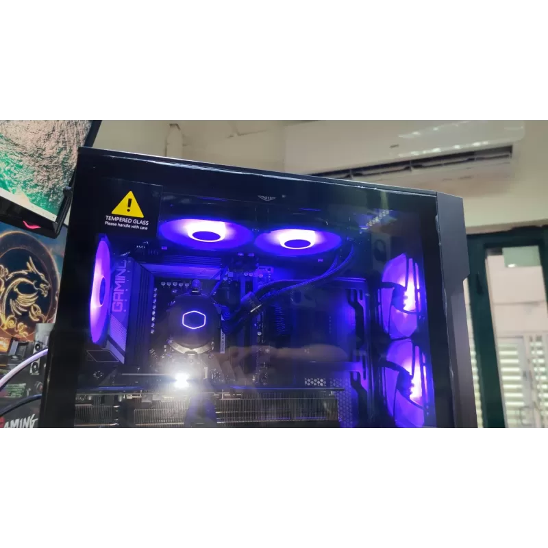 מחשב גיימינג מקצועי - AMD Ryzen 7 7800X3D + RTX 4070 Ti SUPER 16GB VRAM + 32GB RAM - G-PRO-252