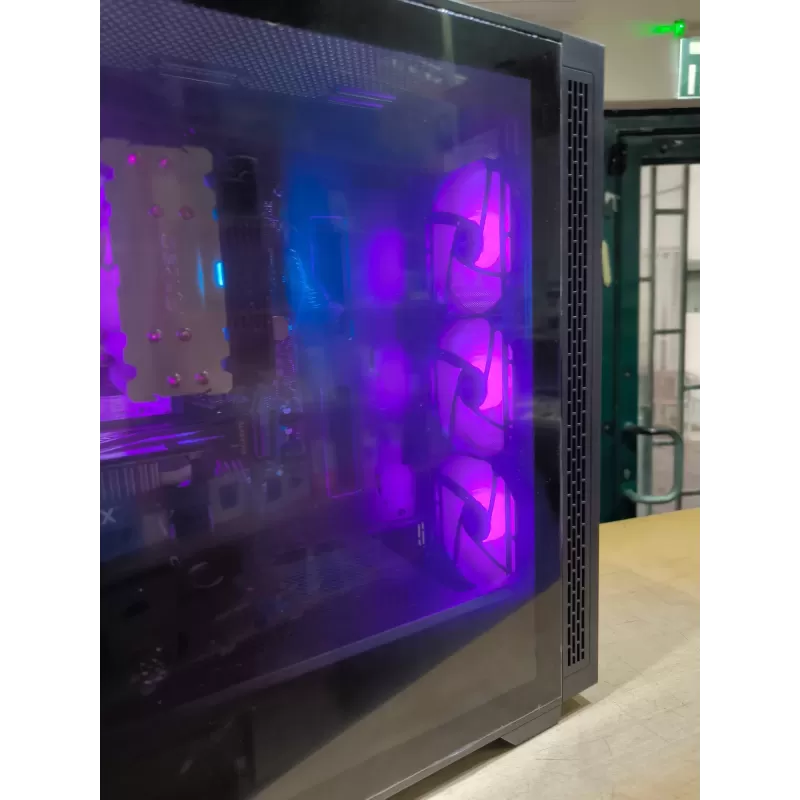 מחשב גיימינג מקצועי - AMD Ryzen 5 5600X + RTX 4060 8GB VRAM + 16GB RAM - G-PRO-266
