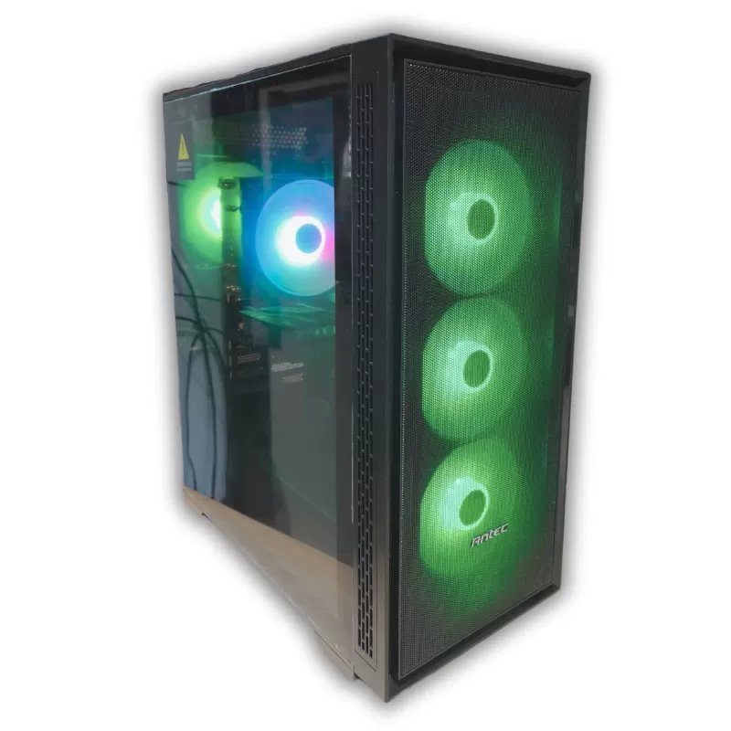 מחשב גיימינג מקצועי - AMD Ryzen 5 5600X + RTX 4060 8GB VRAM + 16GB RAM - G-PRO-266