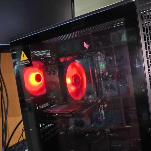 מחשב גיימינג מקצועי - AMD Ryzen 7 5800X + RTX 4060 8GB VRAM + 32GB RAM - G-PRO-368