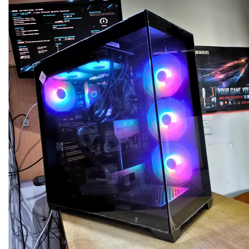 Pro Gaming PC - Intel Core i7 12700K + RTX 4070 12GB VRAM + 32GB RAM - G-PRO-401 Pro Gaming PC - Intel Core i7 12700K + RTX 4070 12GB VRAM + 32GB RAM - G-PRO-401