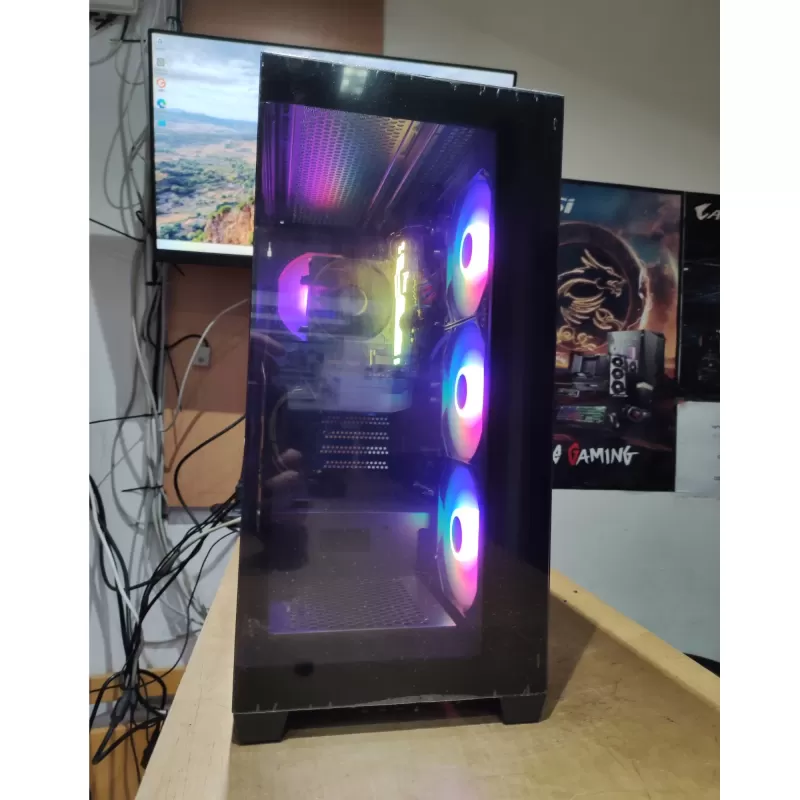 מחשב גיימינג מקצועי - AMD Ryzen 5 7500F + RTX 5060 8GB VRAM + 32GB RAM - G-PRO-567