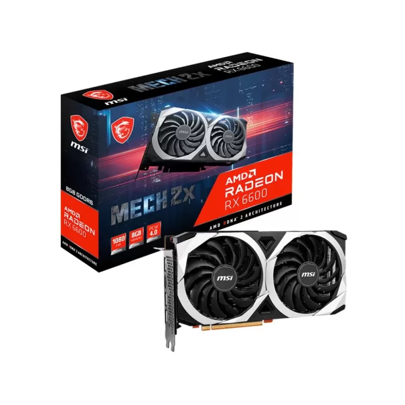Pro Gaming PC - Intel Core i5 12400F + RX 6600 8GB VRAM + 16GB RAM - G-PRO-52